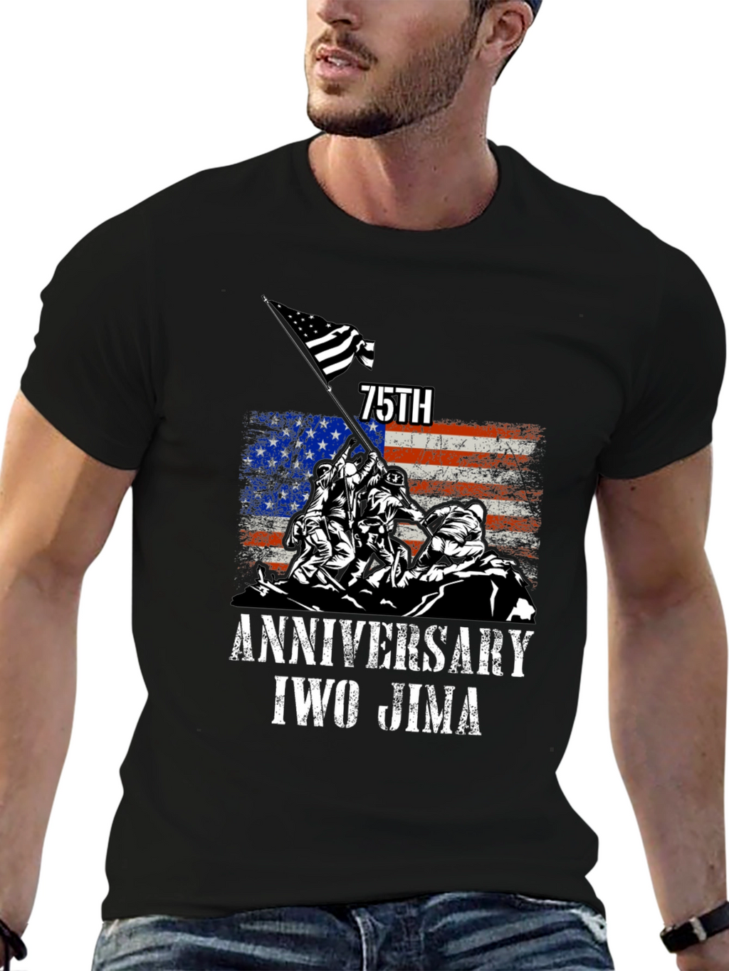 Iwo Jima 75th Anniversary Graphic T-Shirt