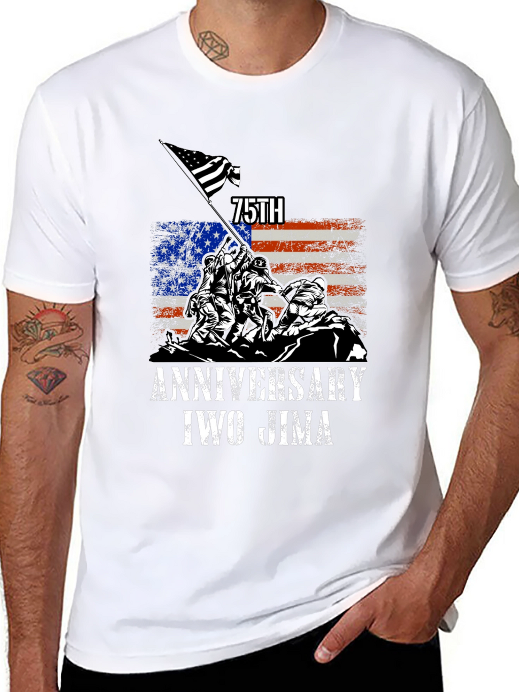 Iwo Jima 75th Anniversary Graphic T-Shirt