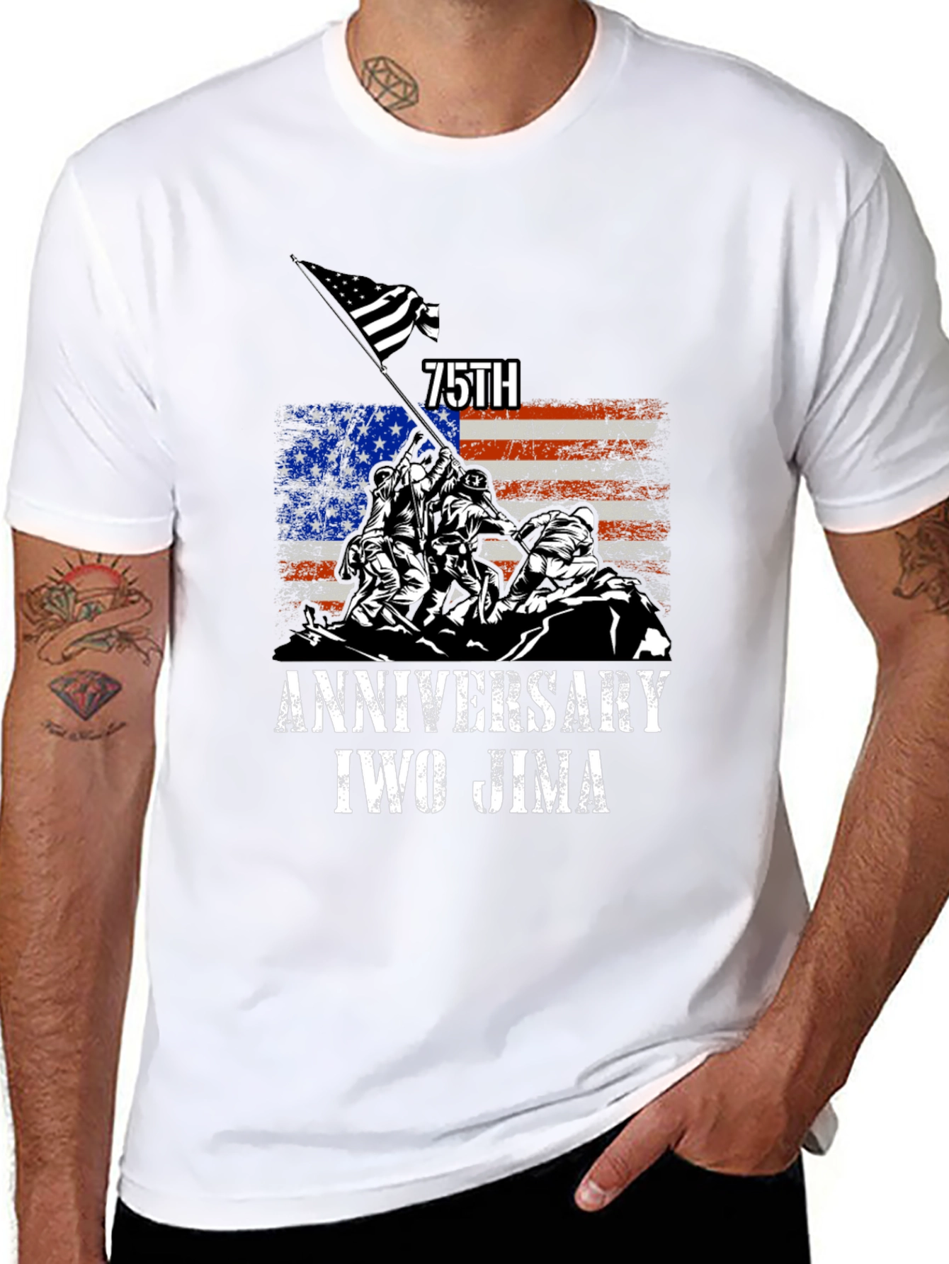Iwo Jima 75th Anniversary Graphic T-Shirt