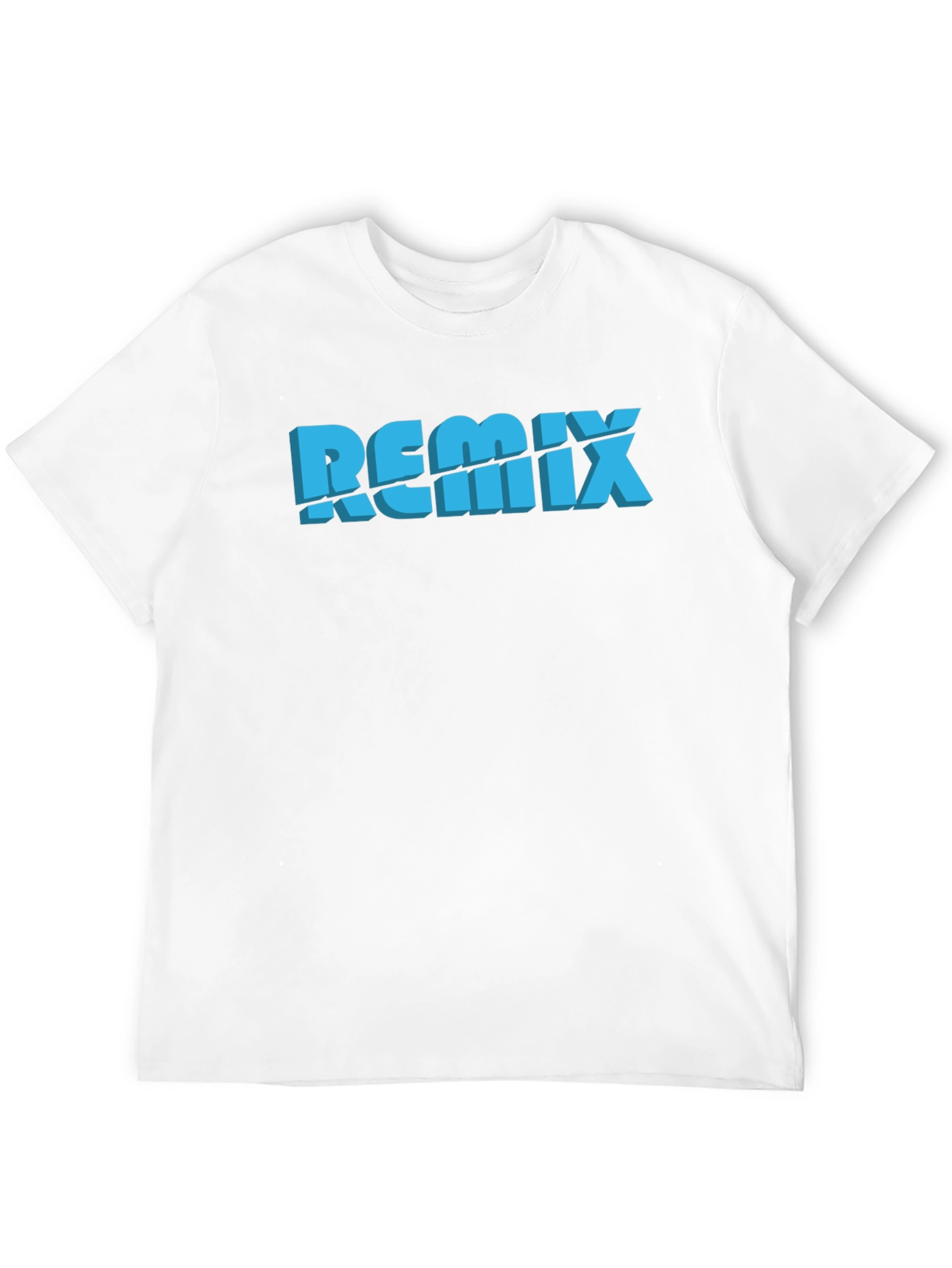 Remix Graphic Print Black T-Shirt