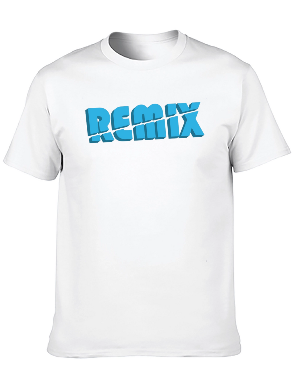 Remix Graphic Print Black T-Shirt