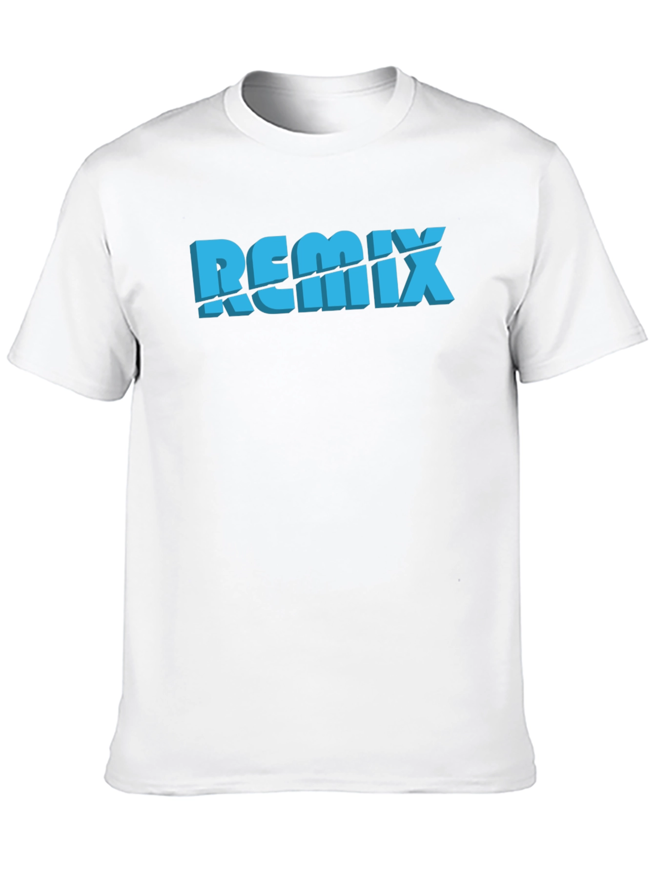 Remix Graphic Print Black T-Shirt