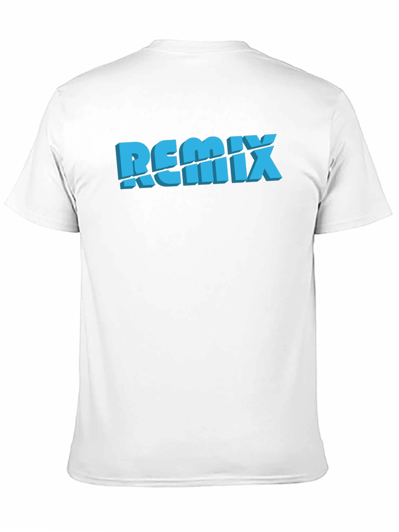 Remix Graphic Print Black T-Shirt