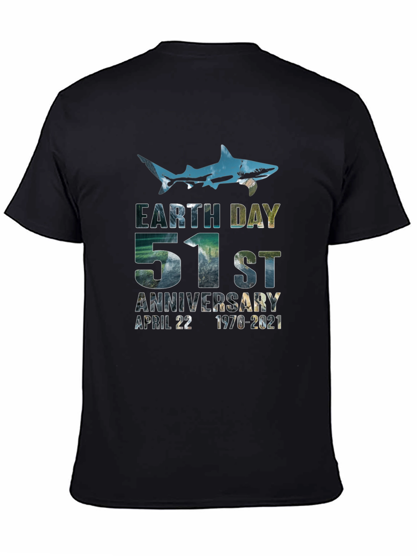 Earth Day 51st Anniversary Shark T-Shirt