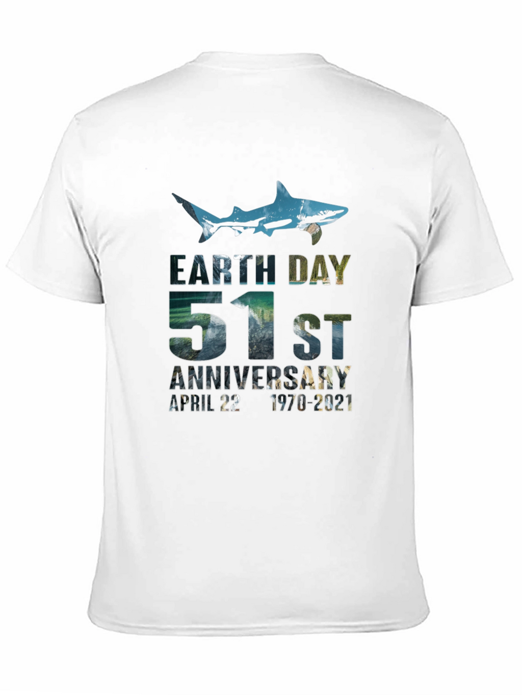 Earth Day 51st Anniversary Shark T-Shirt