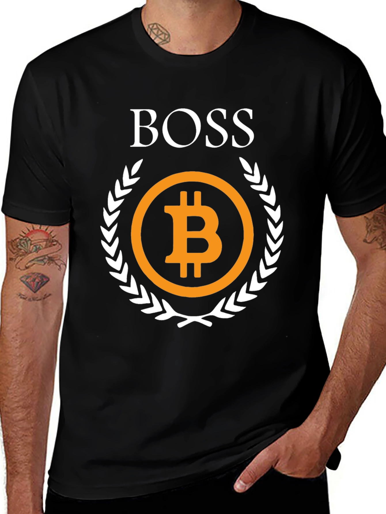 Bitcoin Boss Black T-Shirt
