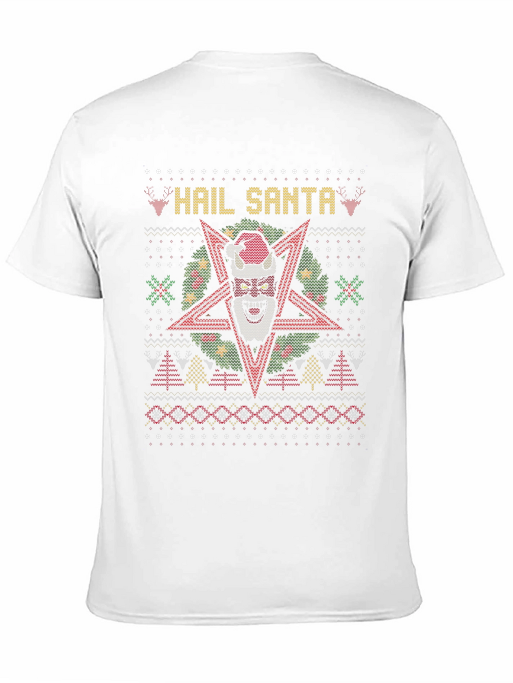 Hail Santa Ugly Christmas Sweater T-Shirt