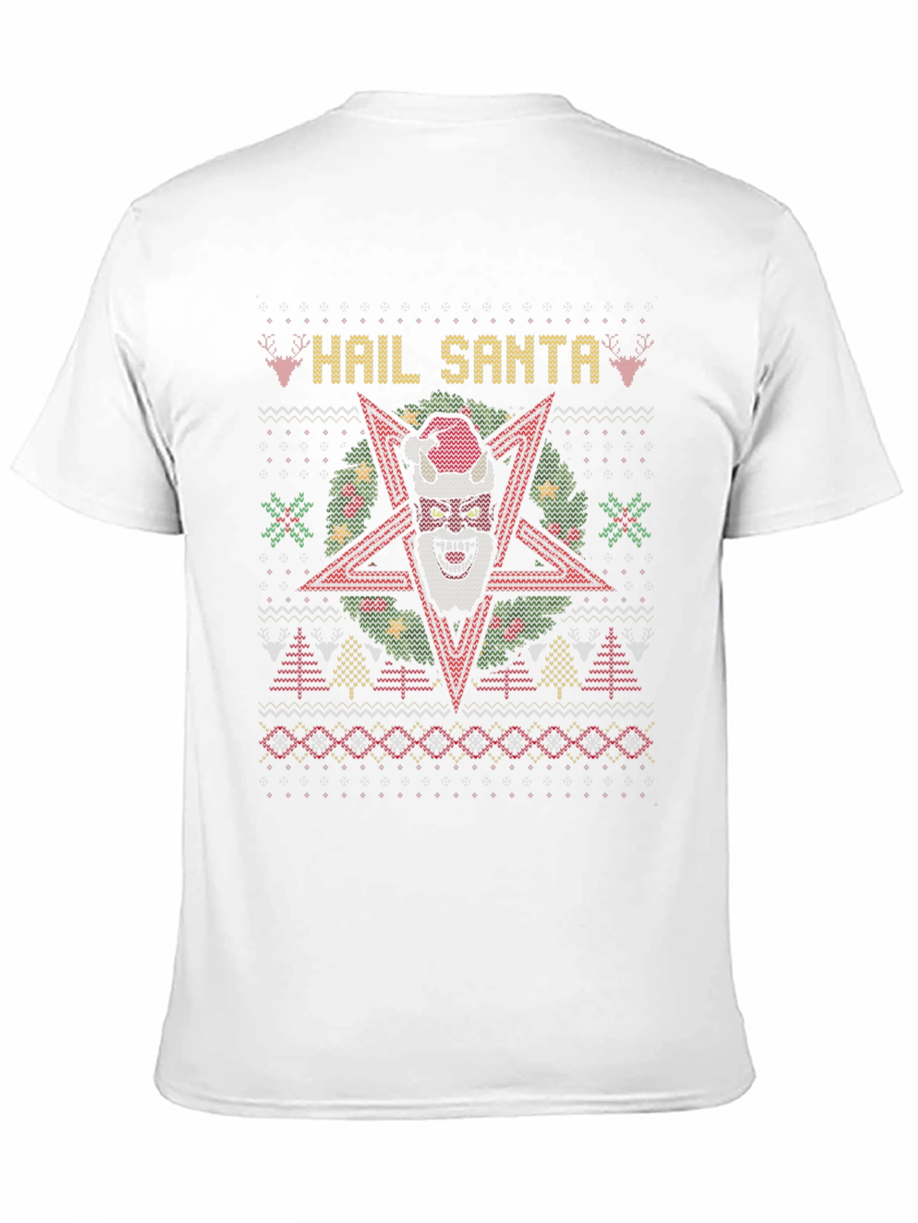 Hail Santa Ugly Christmas Sweater T-Shirt