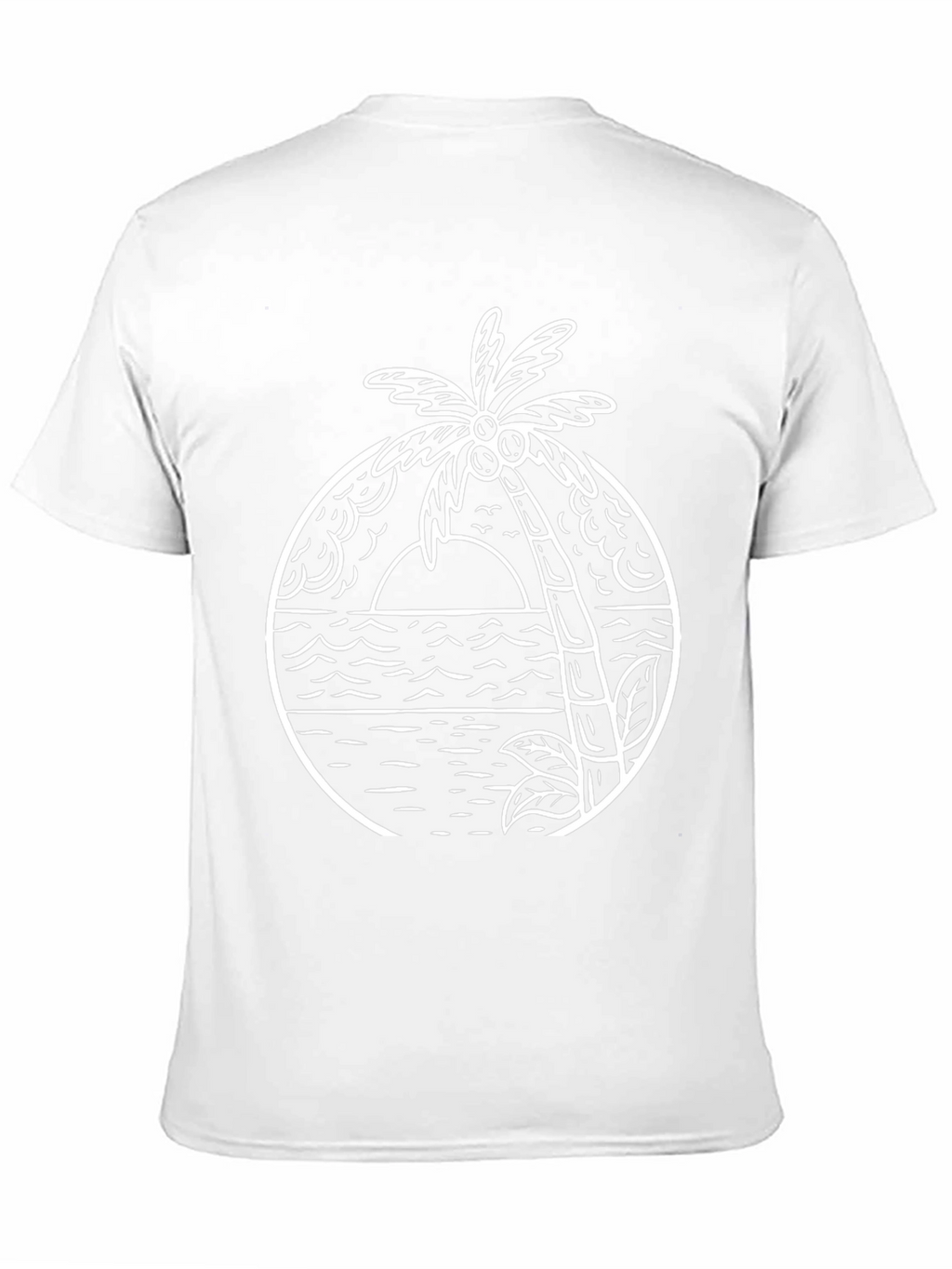 Tropical Island Graphic T-Shirt