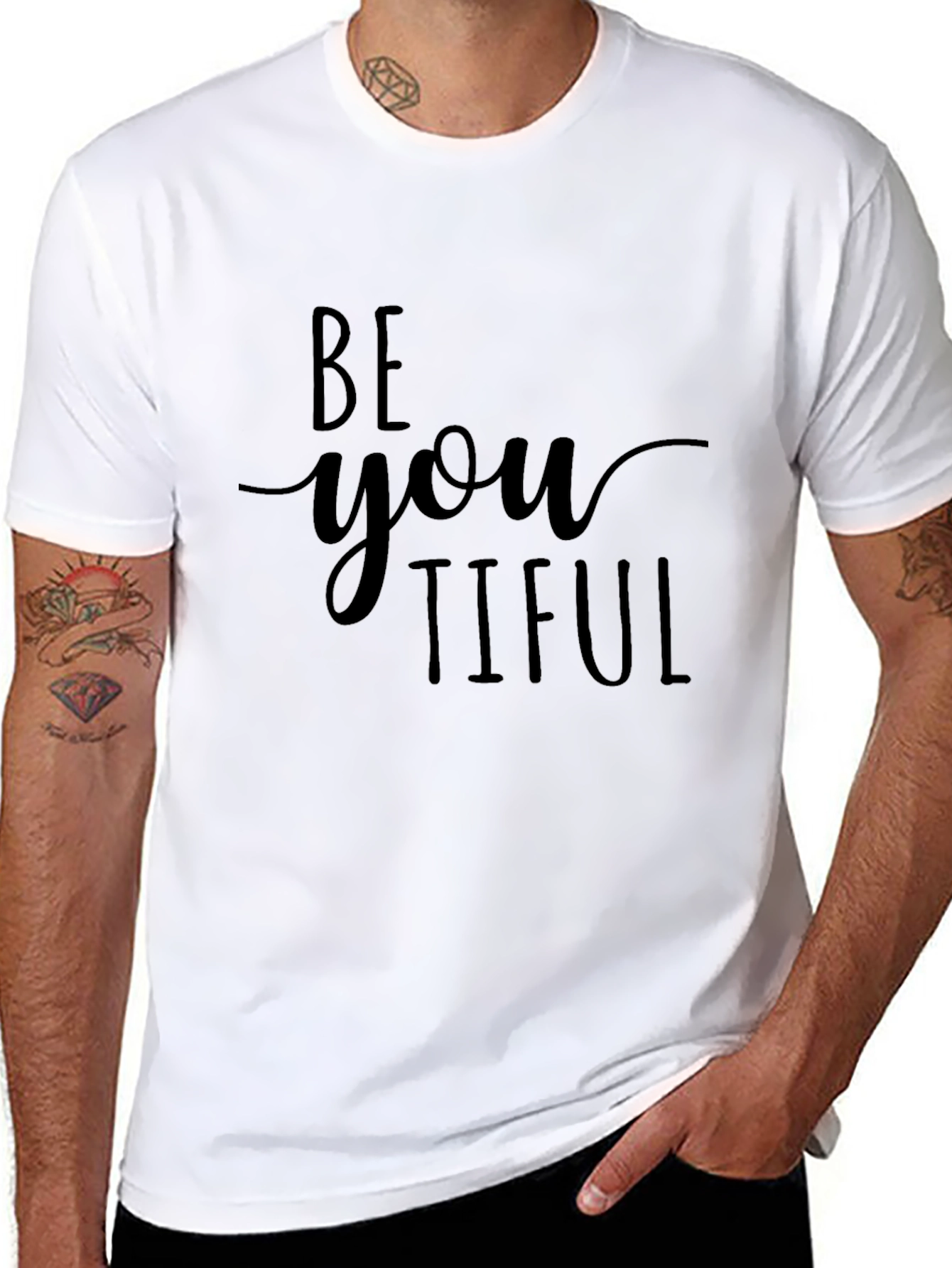 Be You Tiful T-Shirt - Motivational Graphic Tee