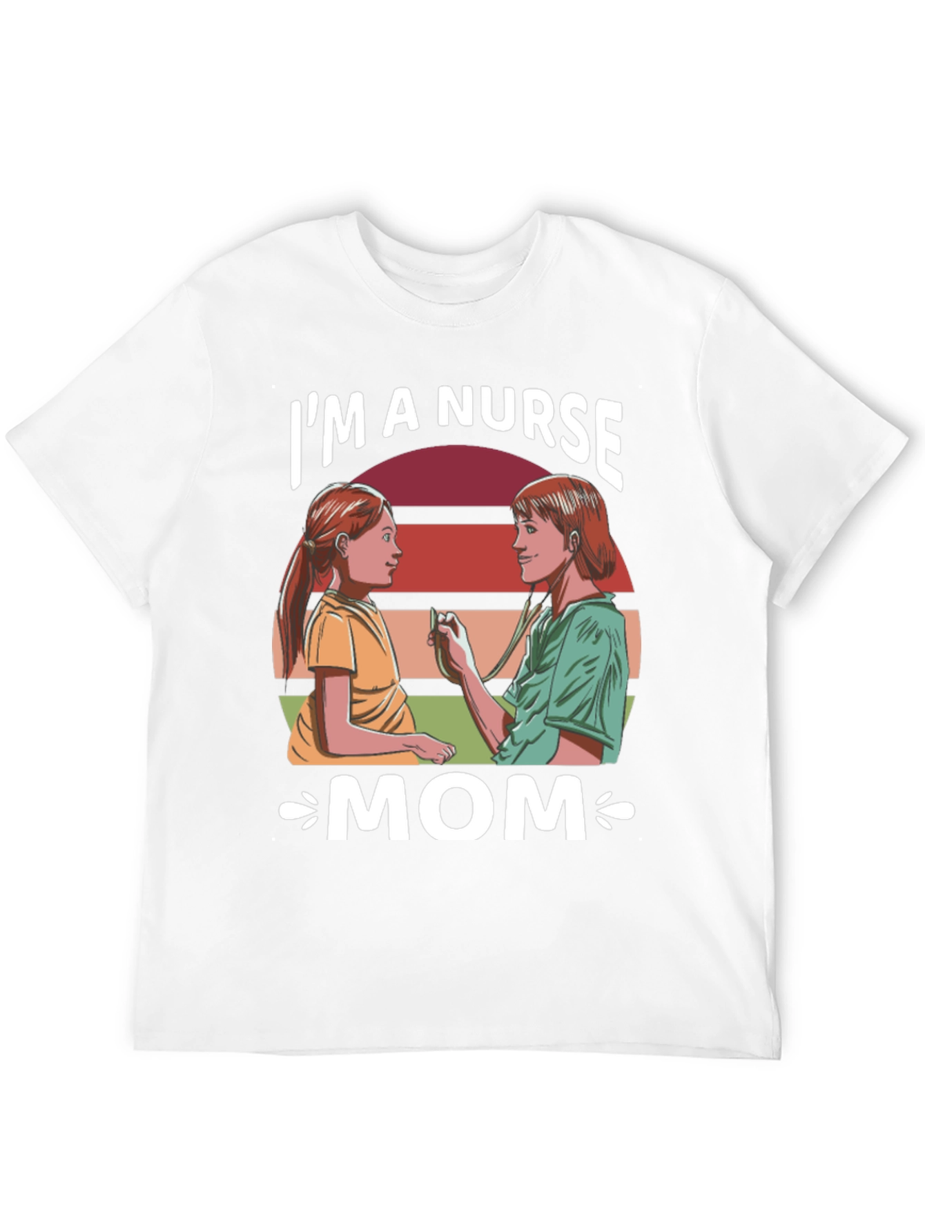 Im a Nurse Mom Graphic T-Shirt