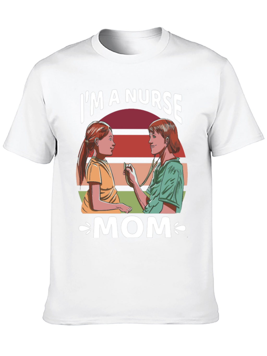 Im a Nurse Mom Graphic T-Shirt