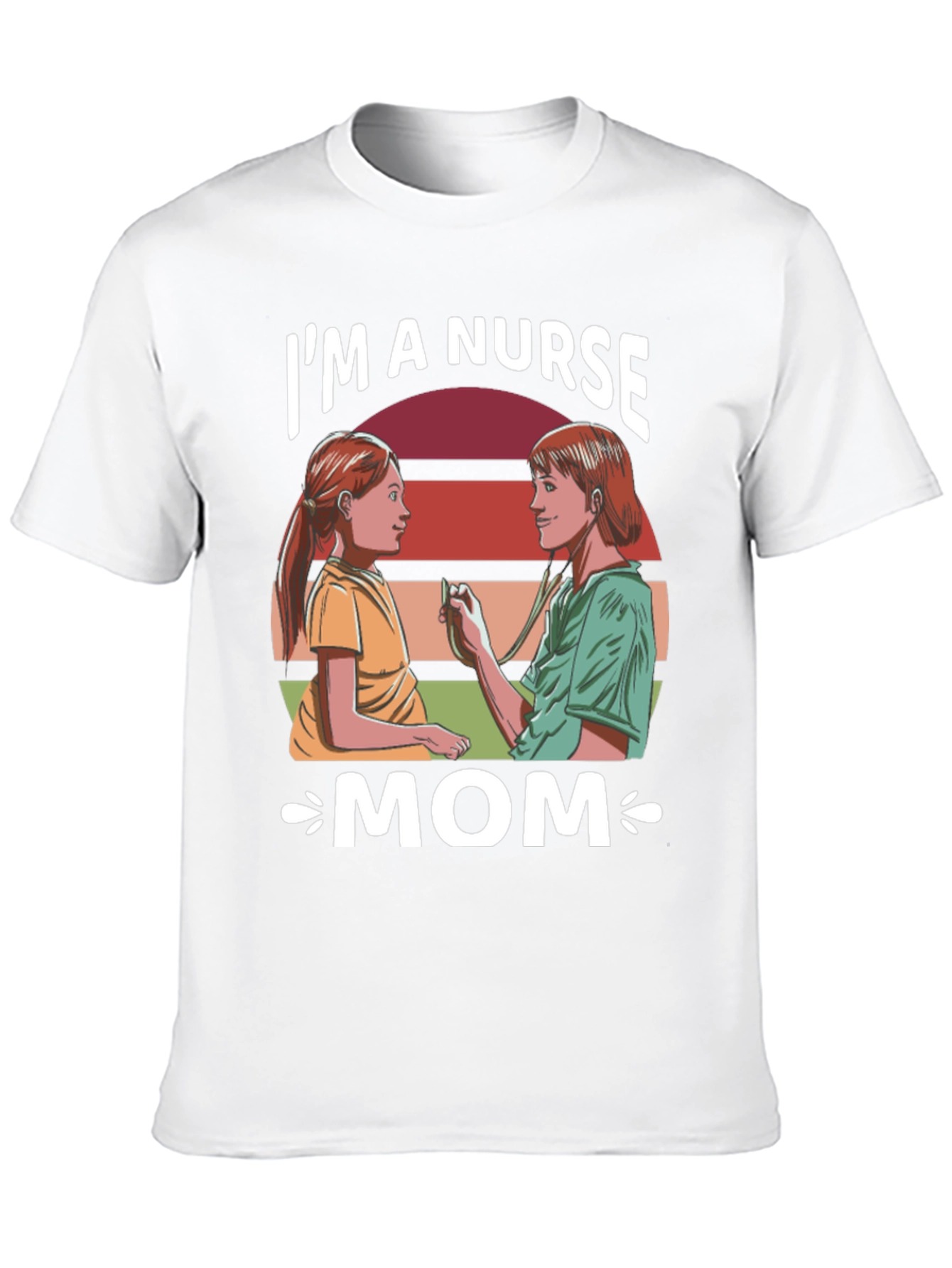 Im a Nurse Mom Graphic T-Shirt