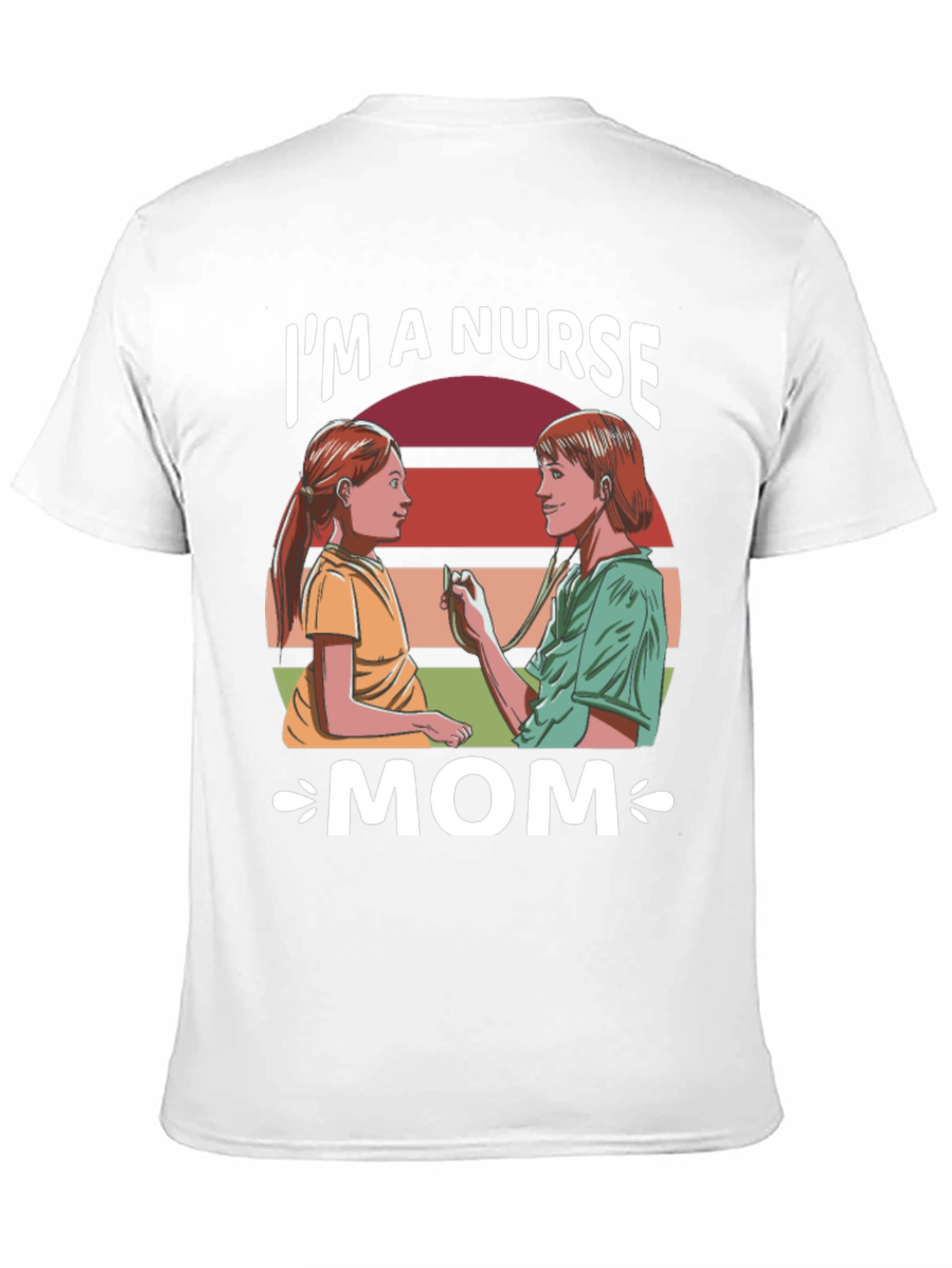 Im a Nurse Mom Graphic T-Shirt