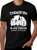 Chemistry is Like Cooking T-Shirt Funny Science Tee