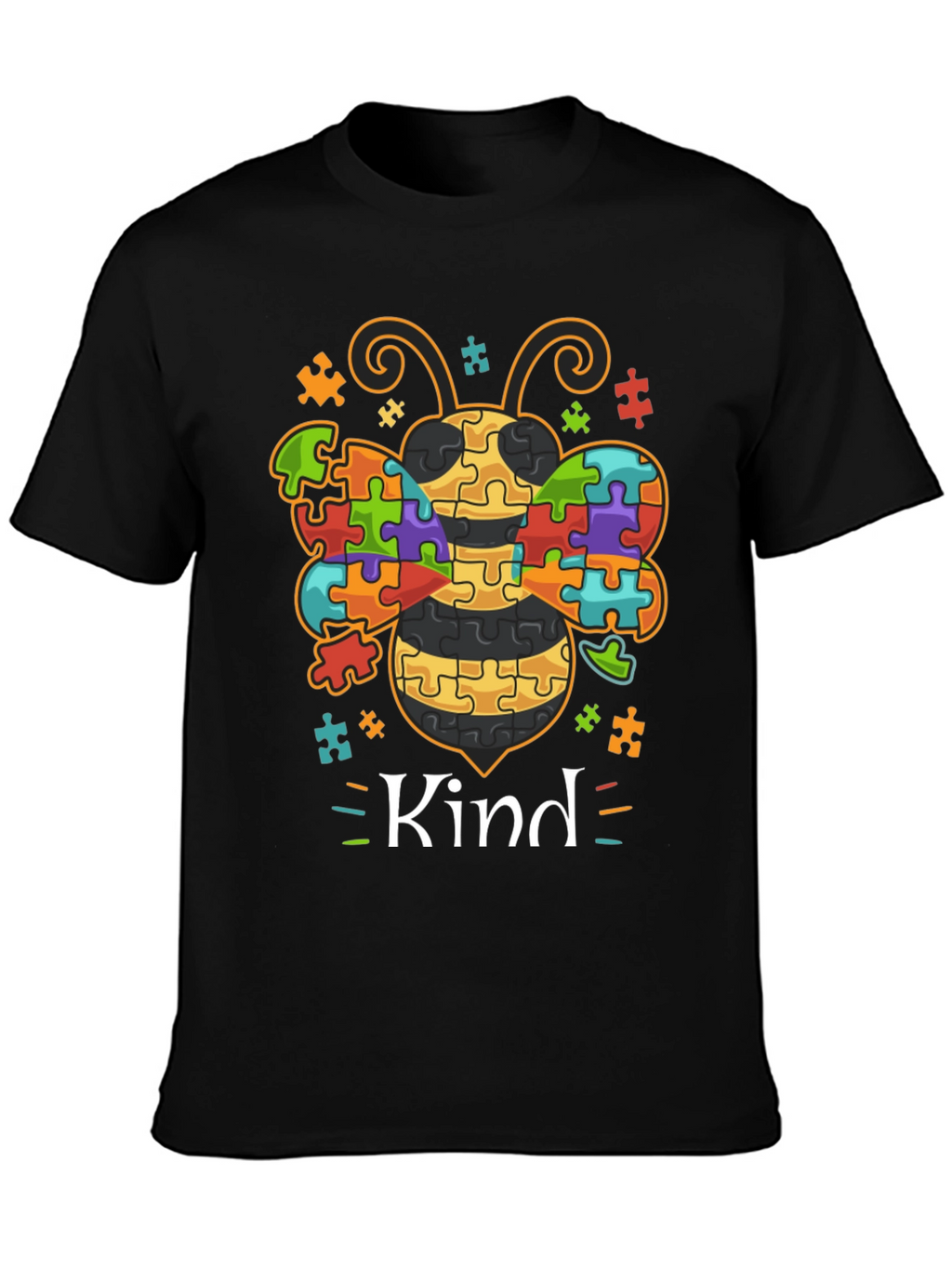 Bee Kind Autism Awareness T-Shirt
