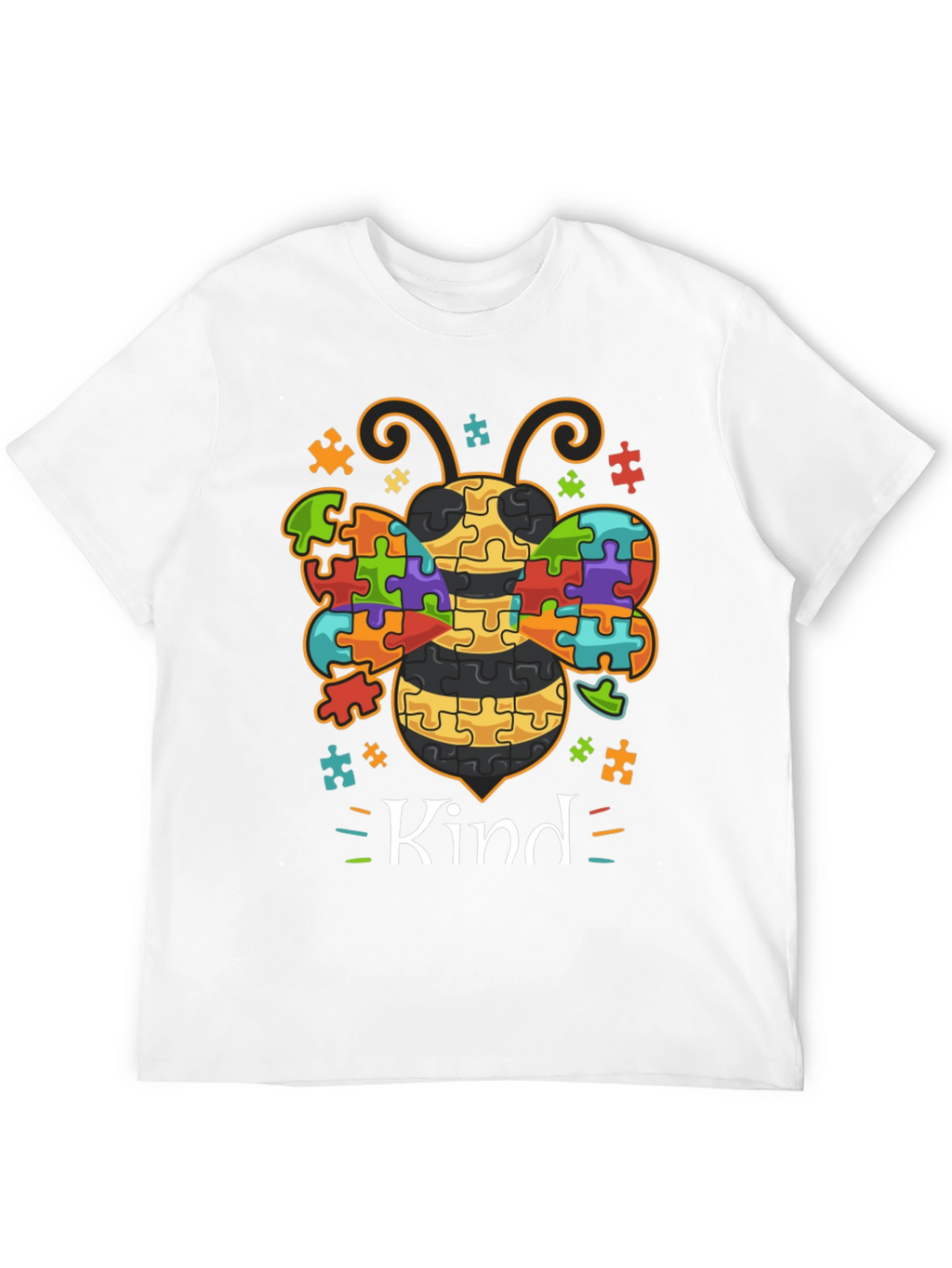 Bee Kind Autism Awareness T-Shirt