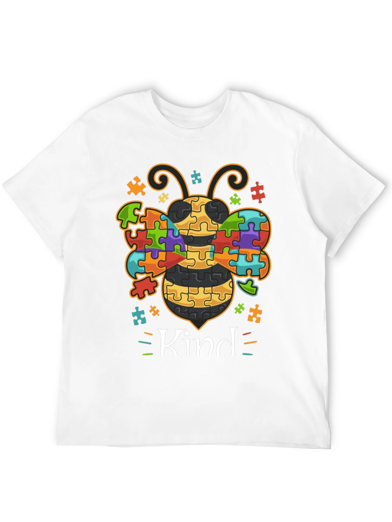 Bee Kind Autism Awareness T-Shirt