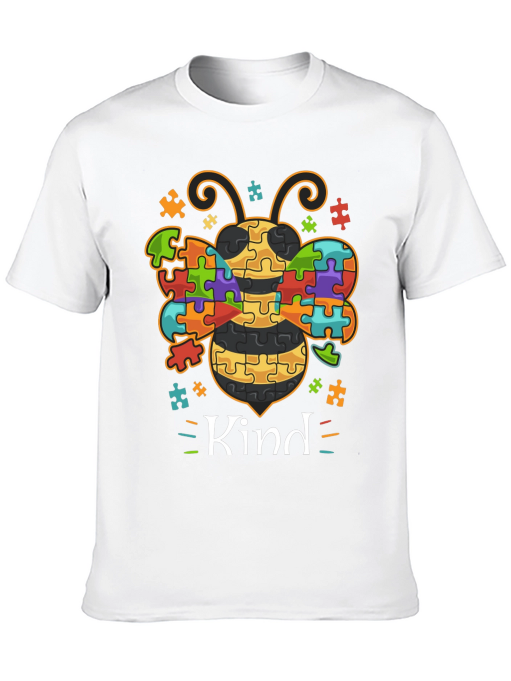 Bee Kind Autism Awareness T-Shirt