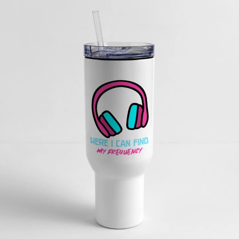 Vibrant Headphone Graphic T-Shirt