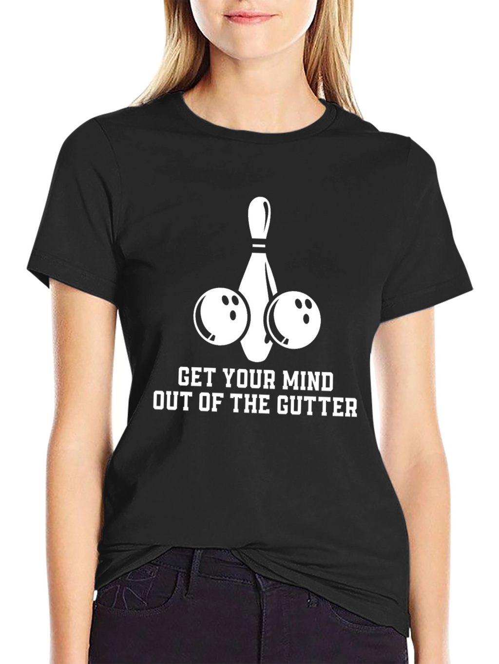 Get Your Mind Out of the Gutter Bowling T-Shirt
