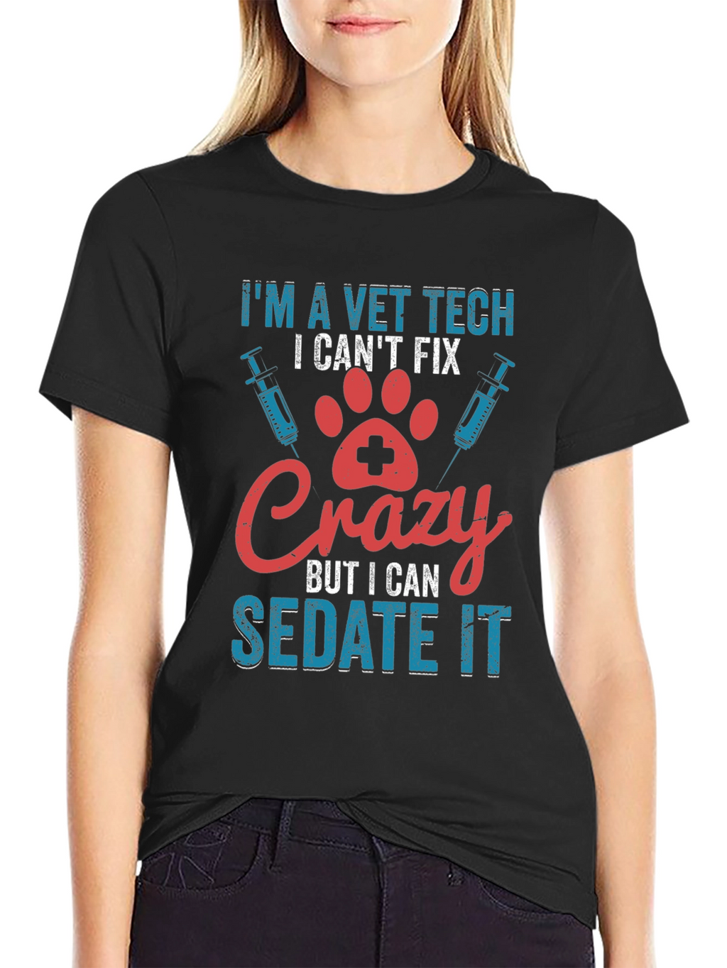 Vet Tech Crazy Sedate T-Shirt