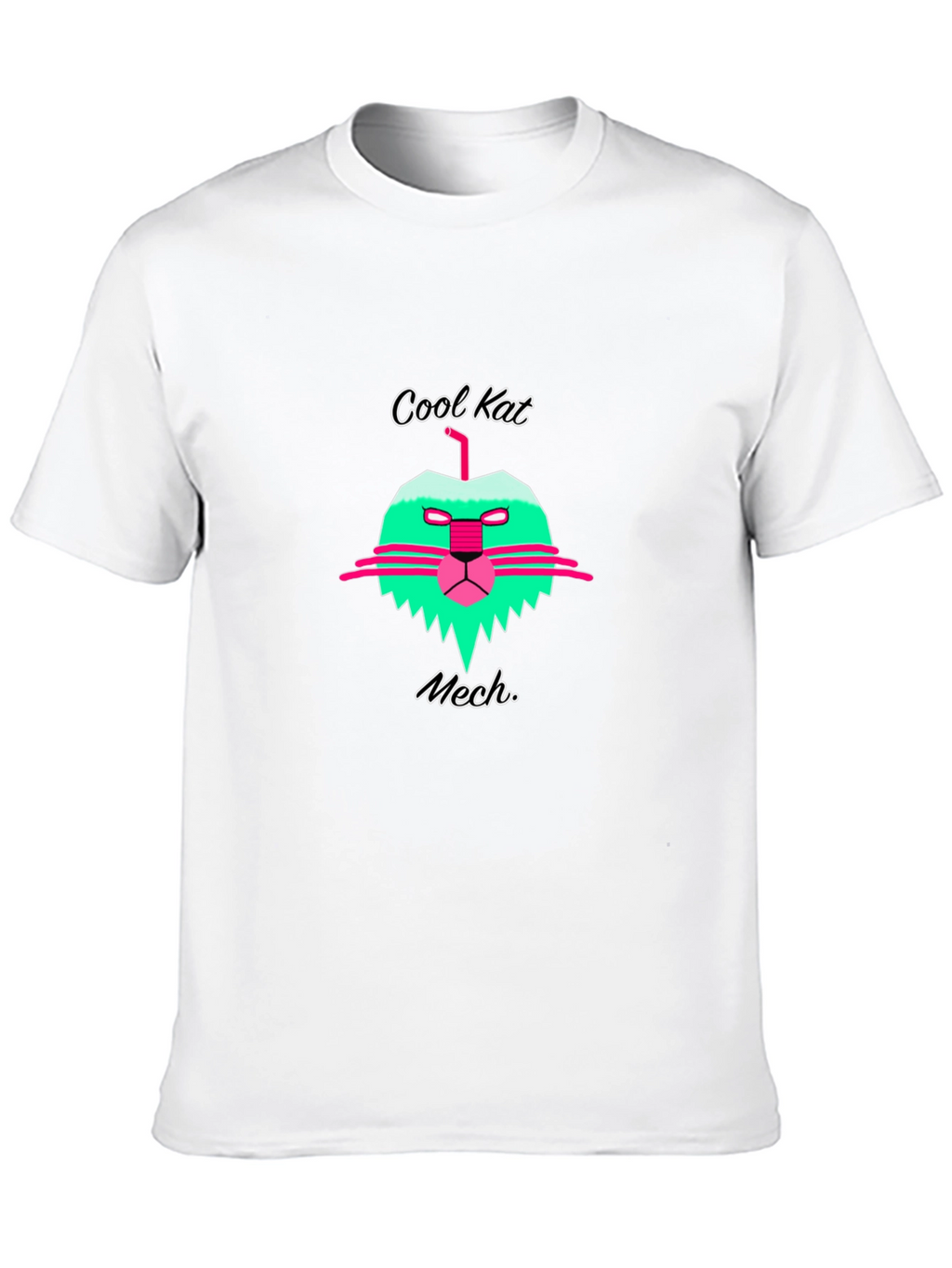 Cool Kat Mech T-Shirt - Black
