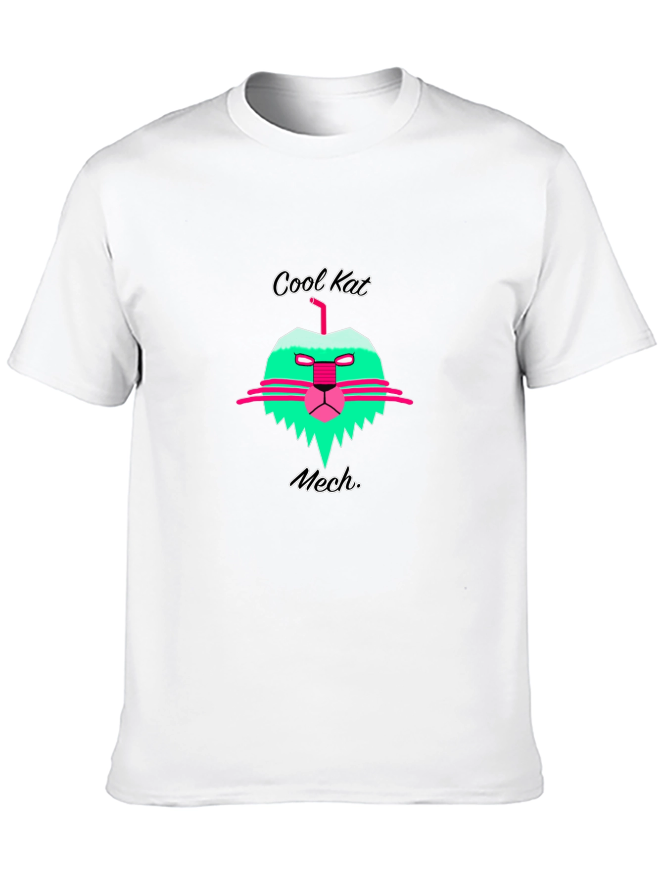 Cool Kat Mech T-Shirt - Black