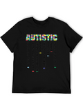 Autistic Pride T-Shirt - Puzzle Piece Design