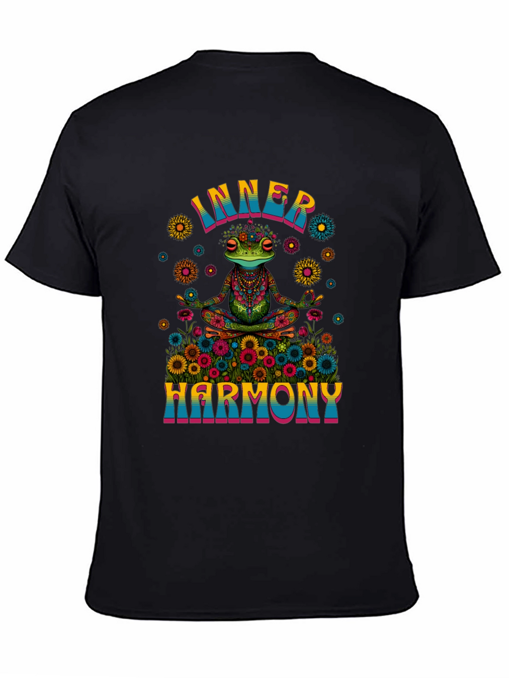 Inner Harmony Frog Graphic T-Shirt
