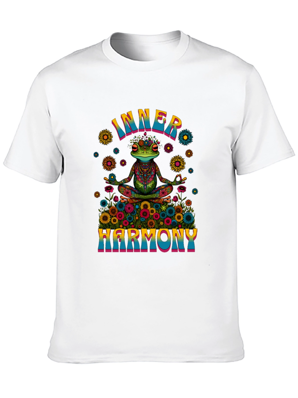 Inner Harmony Frog Graphic T-Shirt