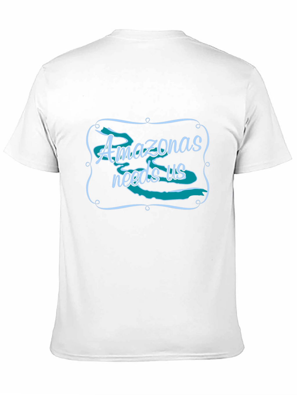 Amazonas Needs Us Graphic Tee - Black Unisex T-Shirt