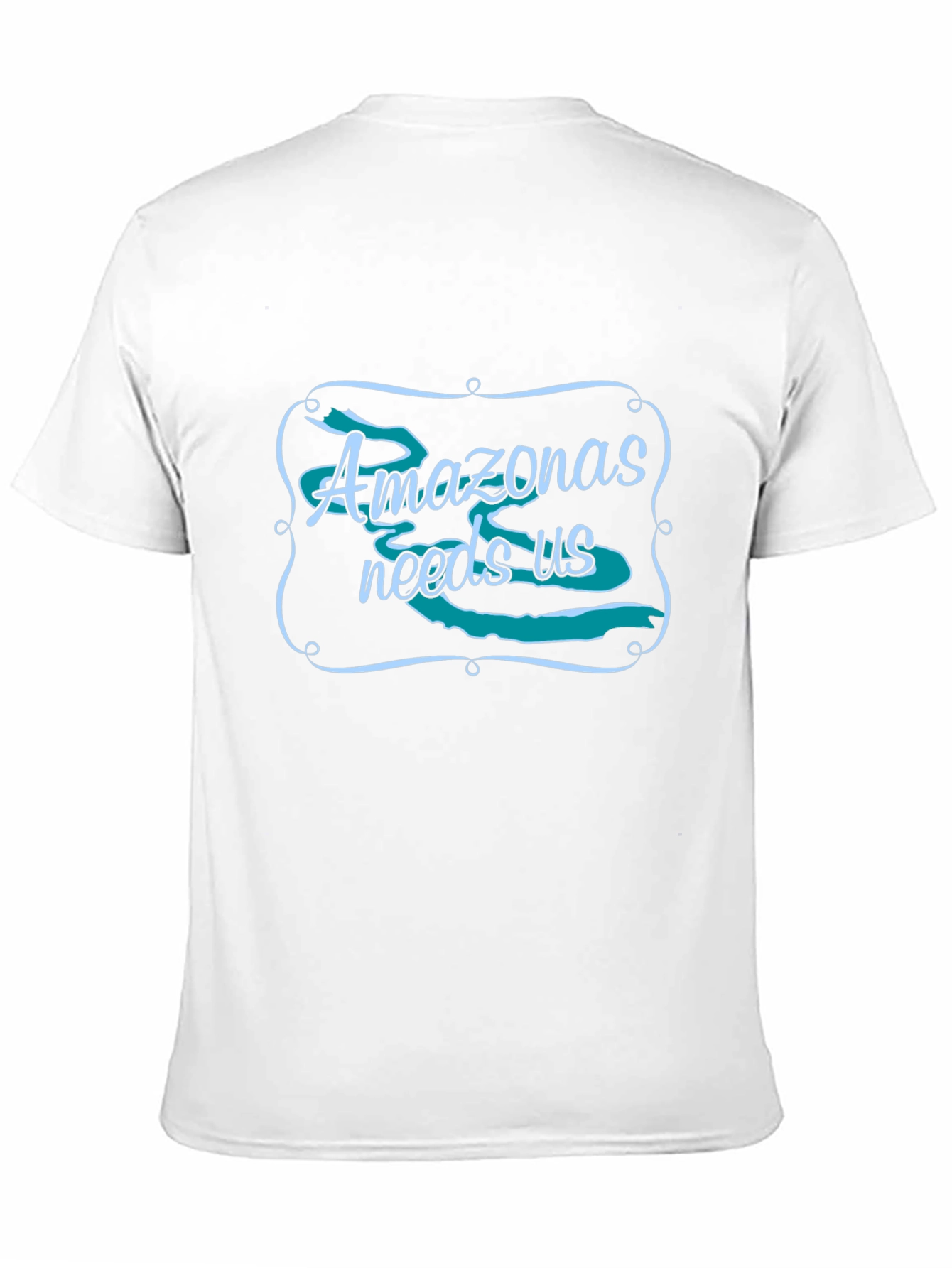 Amazonas Needs Us Graphic Tee - Black Unisex T-Shirt