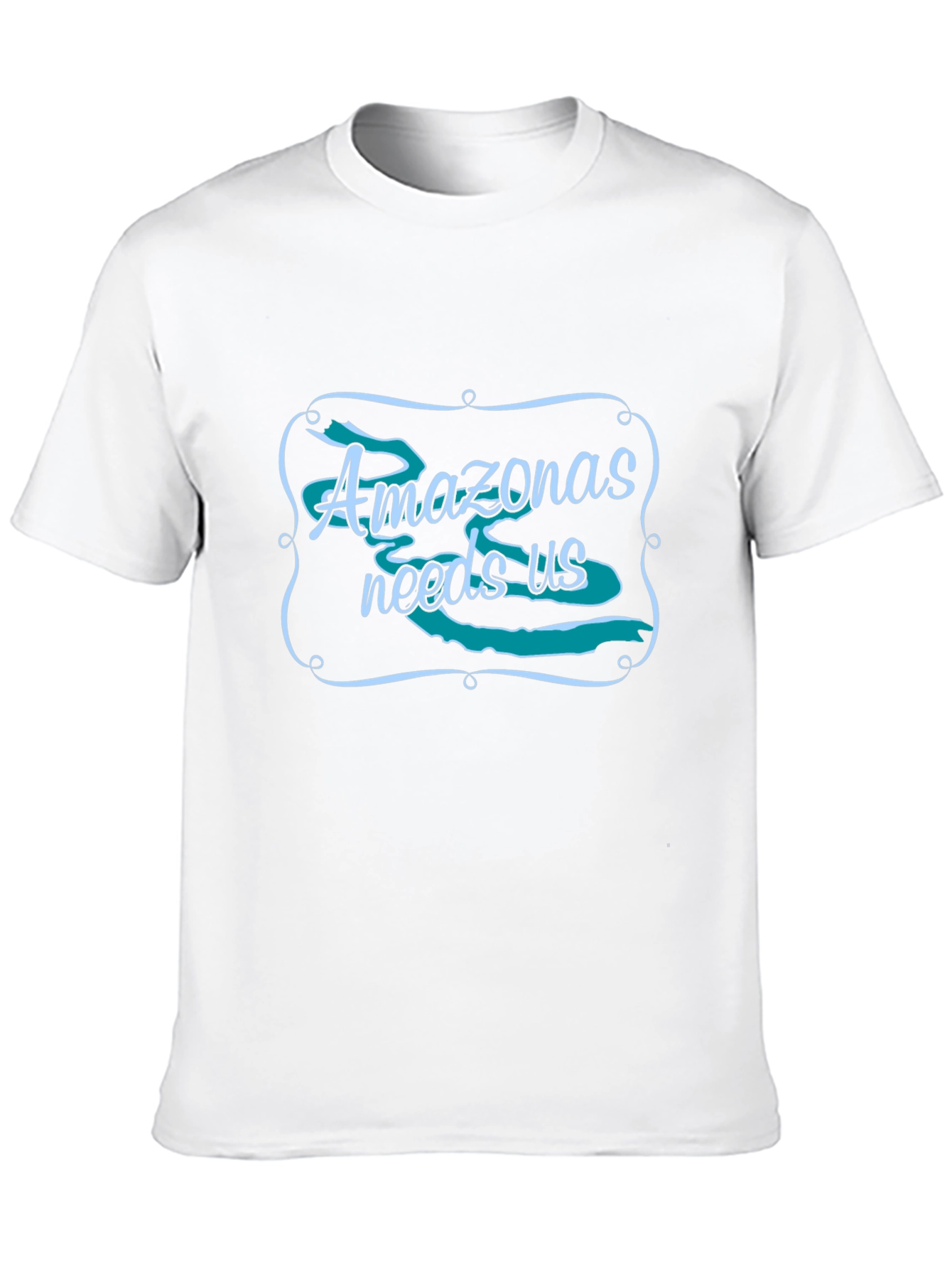 Amazonas Needs Us Graphic Tee - Black Unisex T-Shirt