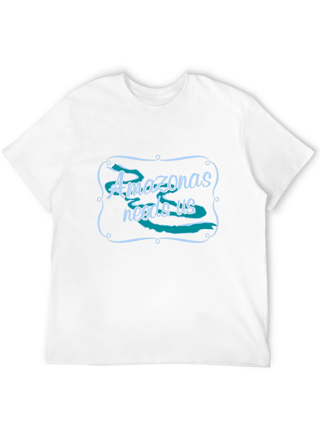 Amazonas Needs Us Graphic Tee - Black Unisex T-Shirt
