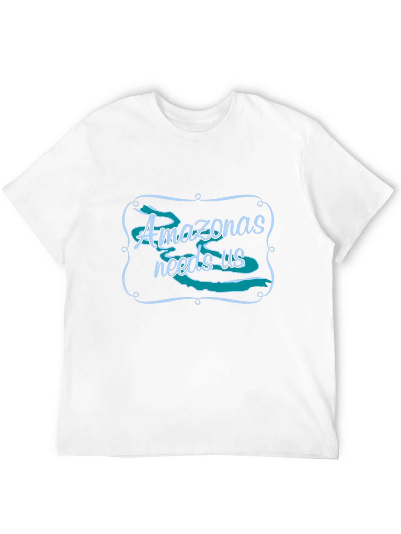 Amazonas Needs Us Graphic Tee - Black Unisex T-Shirt