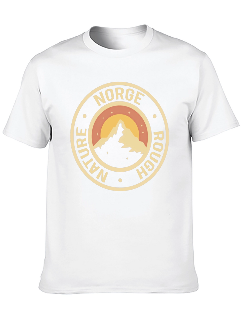Norge Nature Rough Graphic T-Shirt