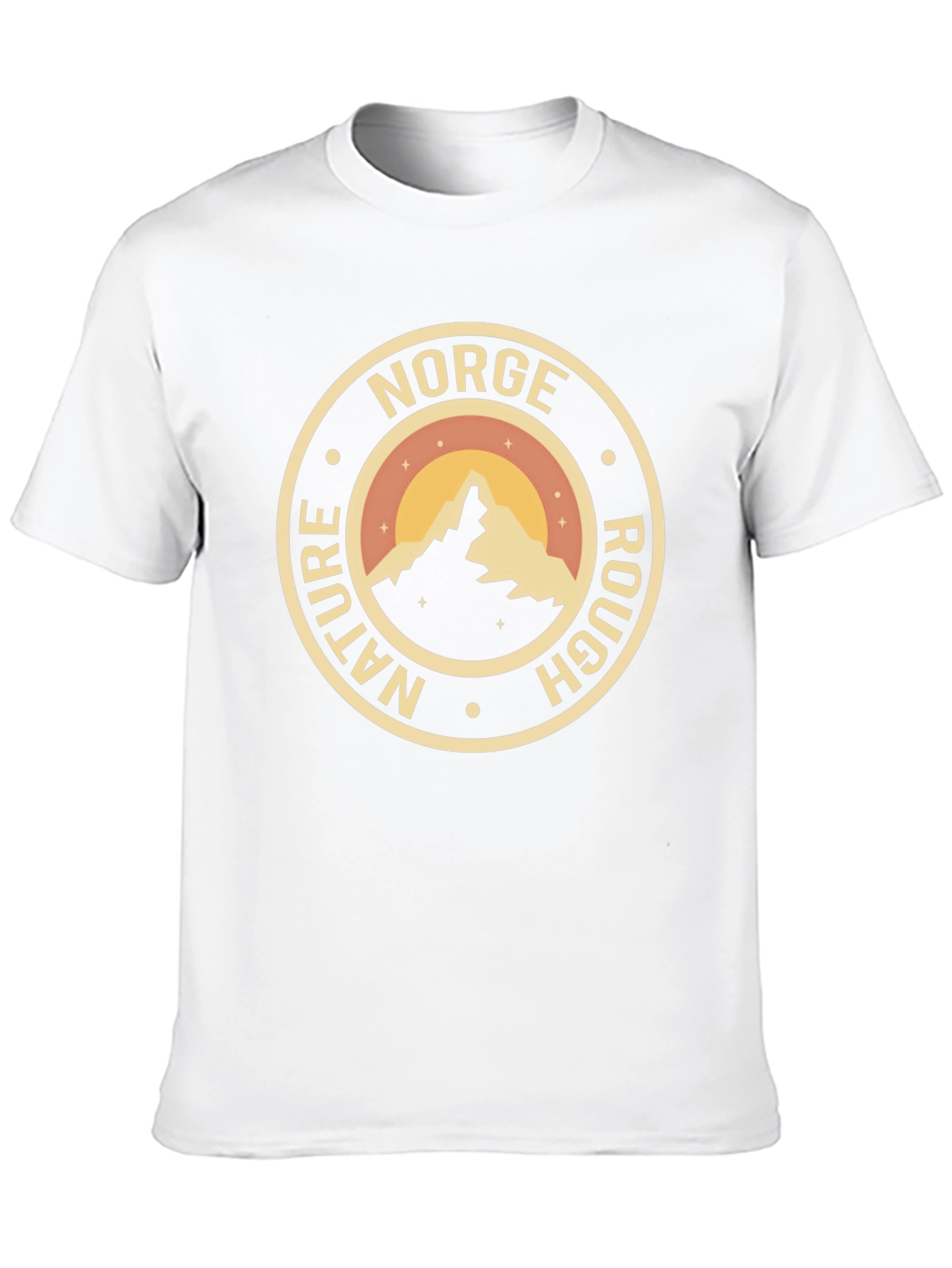 Norge Nature Rough Graphic T-Shirt