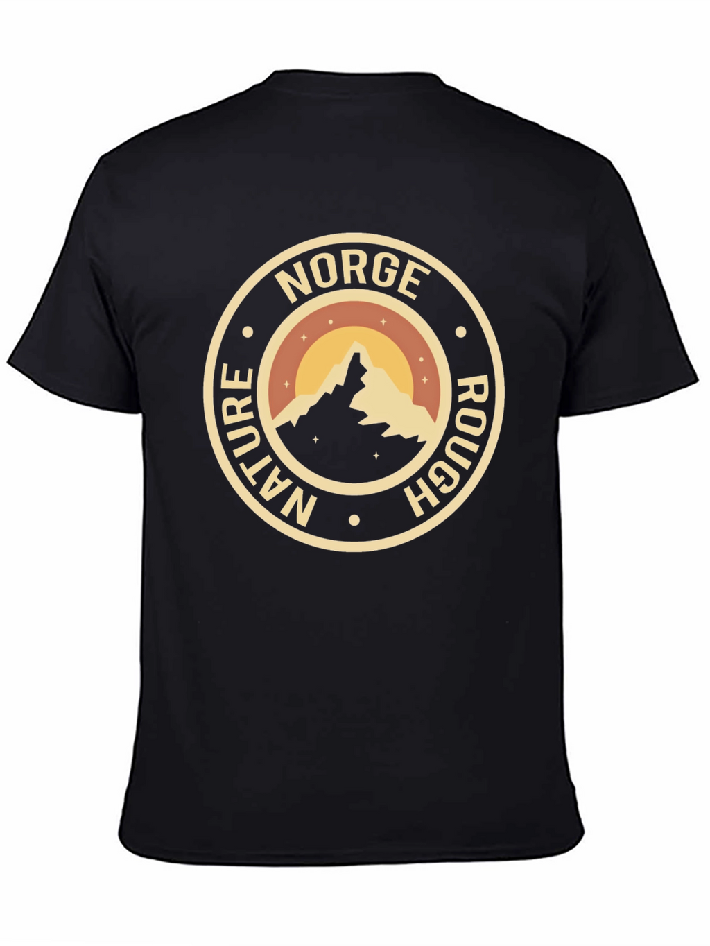 Norge Nature Rough Graphic T-Shirt