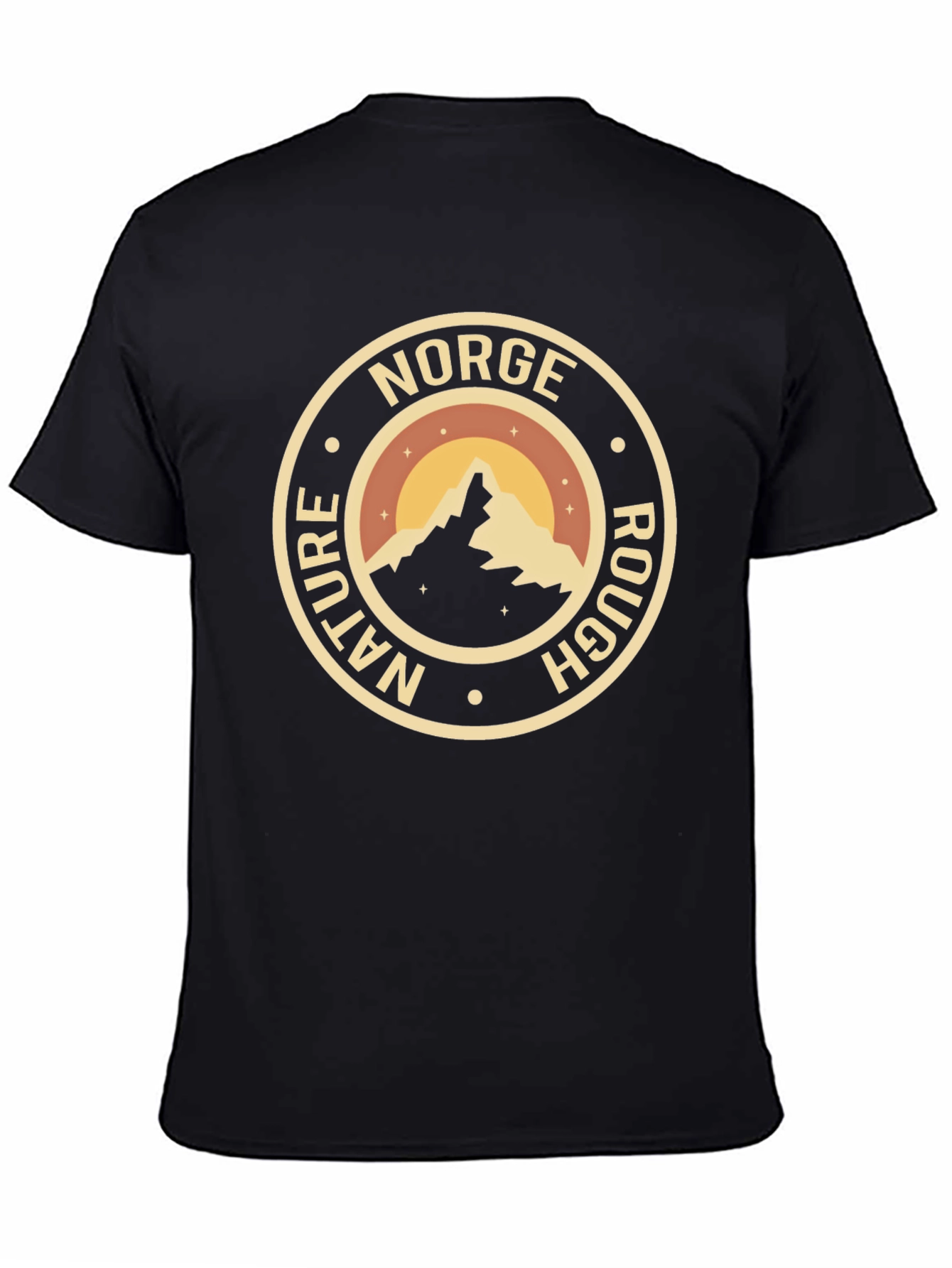 Norge Nature Rough Graphic T-Shirt