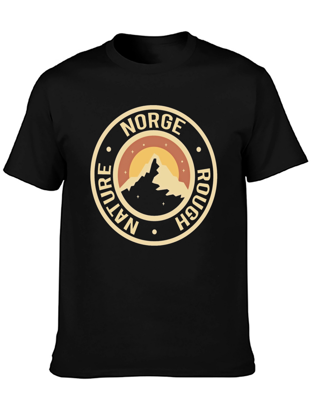 Norge Nature Rough Graphic T-Shirt
