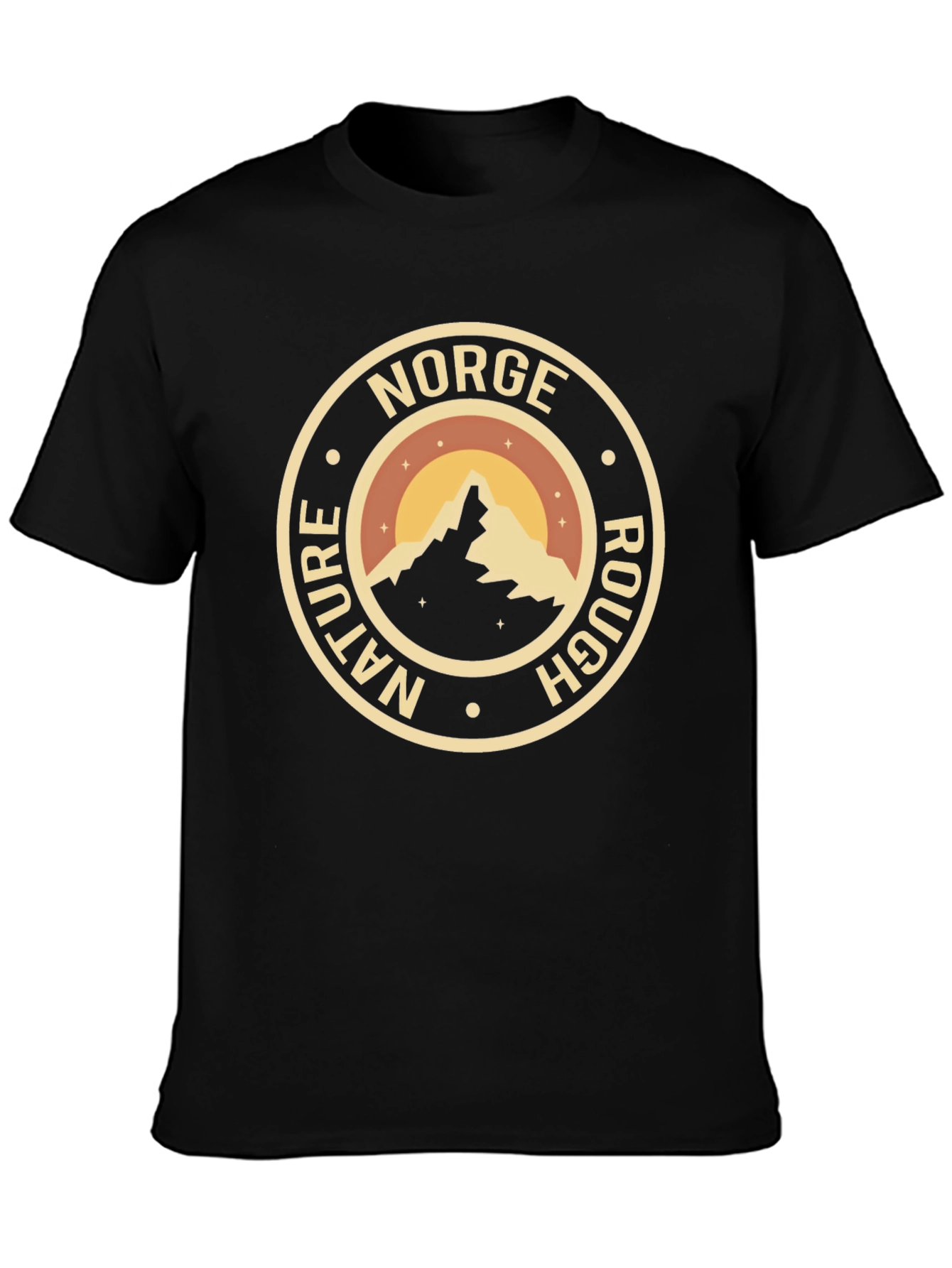 Norge Nature Rough Graphic T-Shirt
