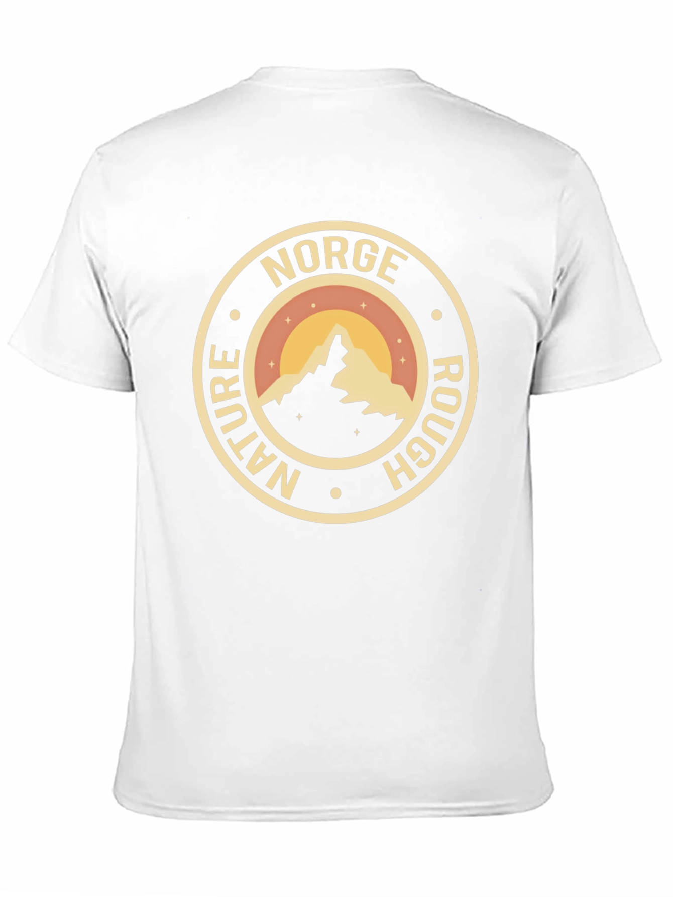 Norge Nature Rough Graphic T-Shirt