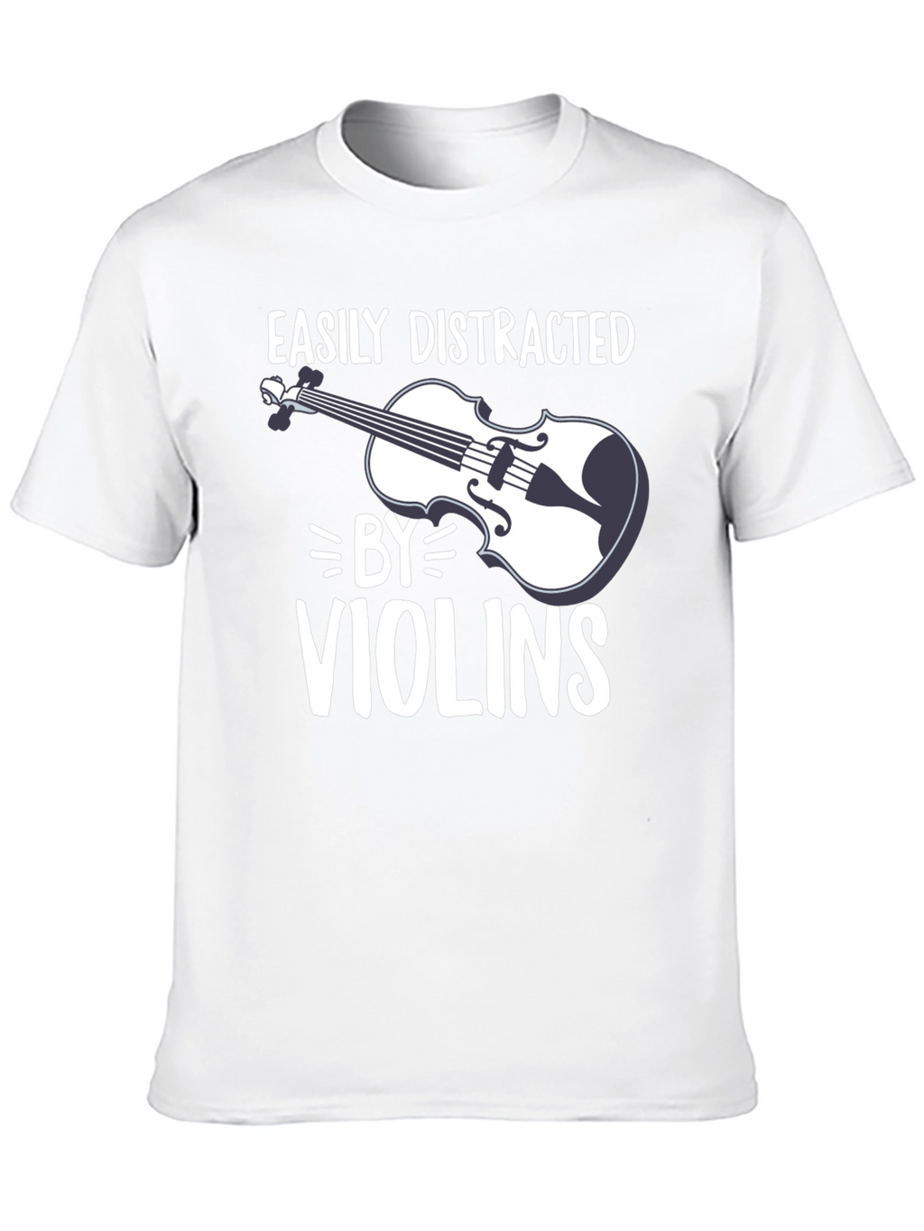 Easily Distracted by Violins Graphic Tee