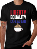 Liberty Equality Café Au Lait T-Shirt