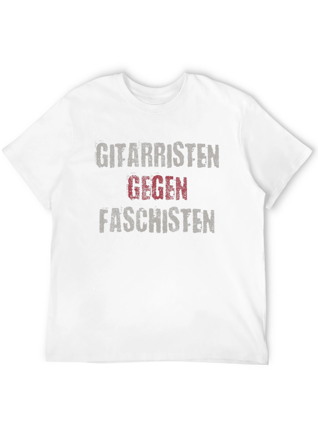 Gitarristen Gegen Faschisten Black Graphic Tee