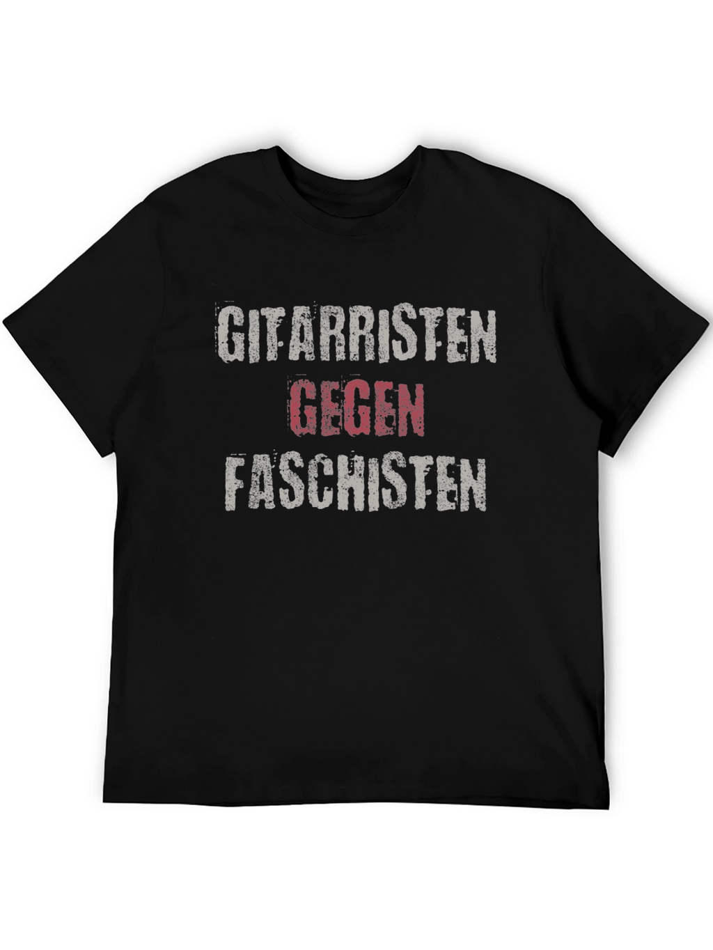 Gitarristen Gegen Faschisten Black Graphic Tee
