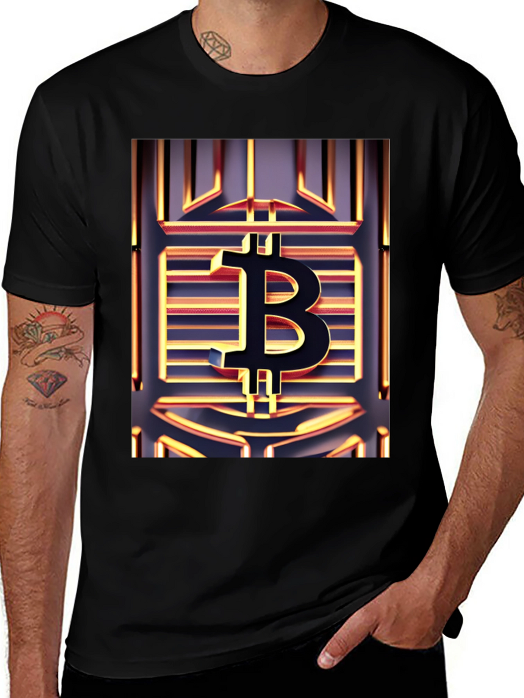 Bitcoin Graphic Tee - Crypto Currency T-Shirt
