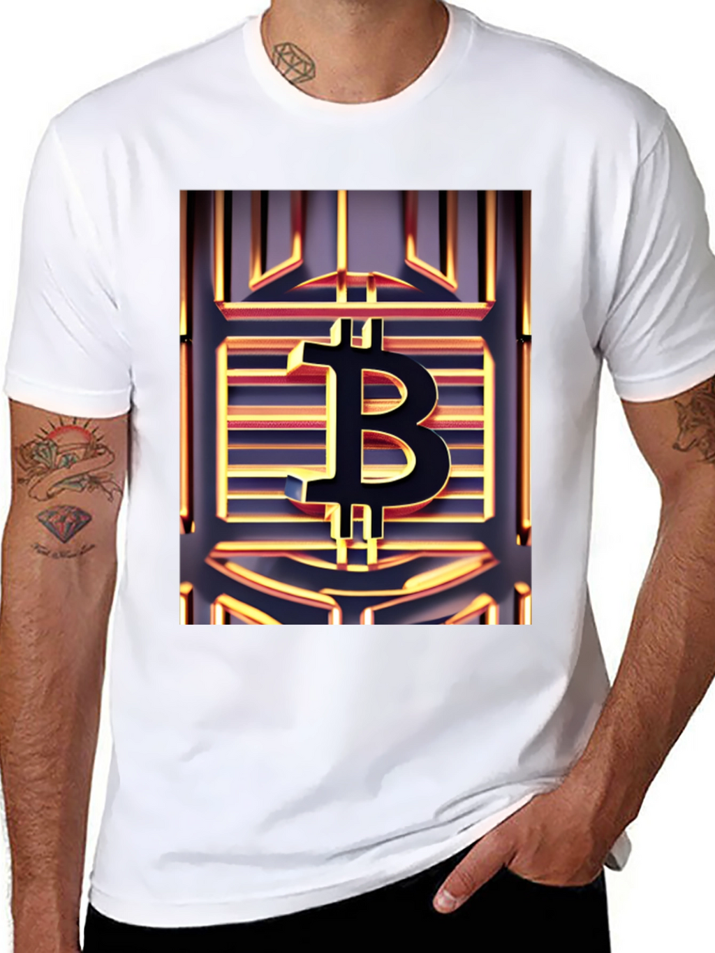 Bitcoin Graphic Tee - Crypto Currency T-Shirt