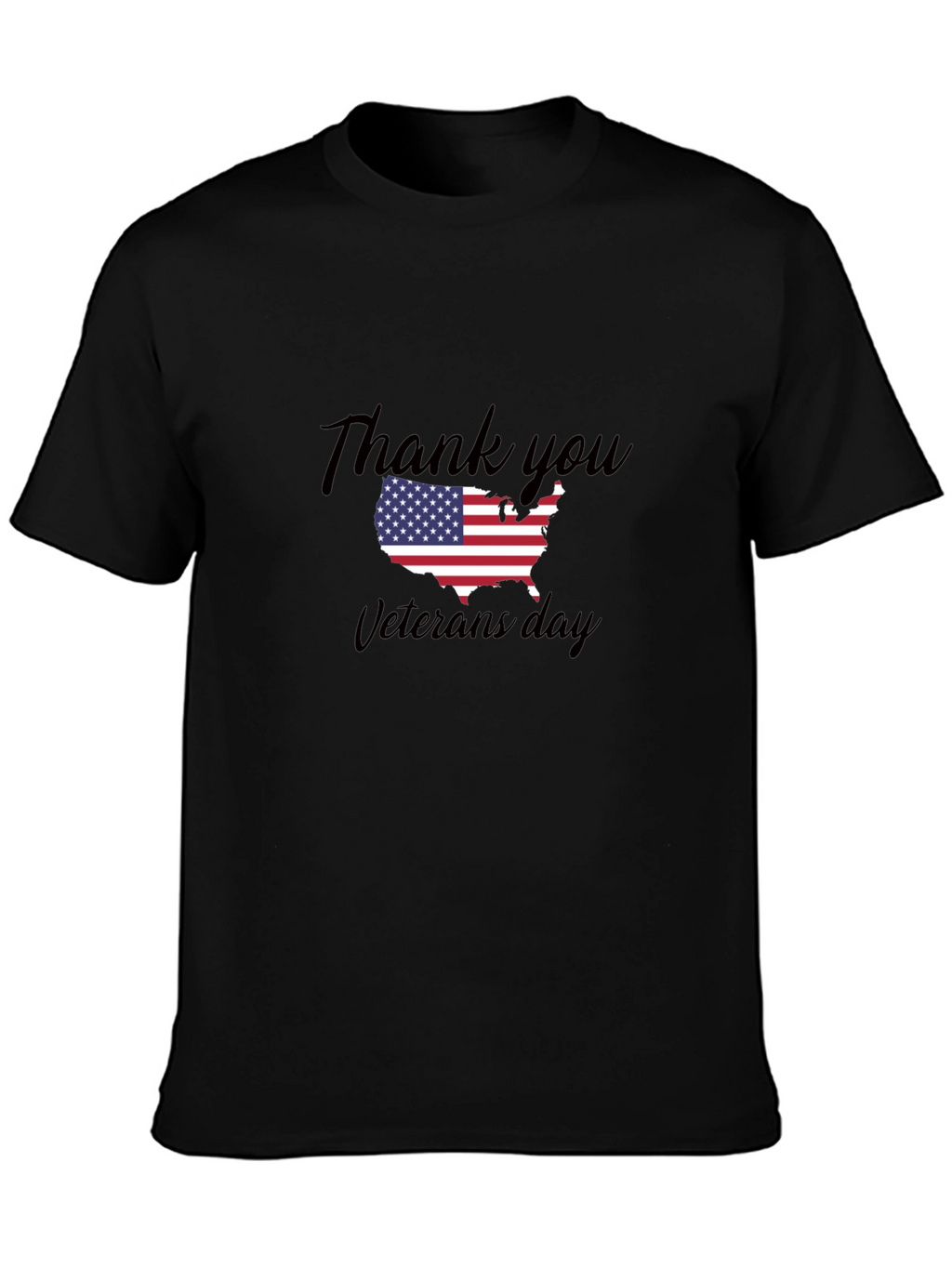 Thank You Veterans Day USA Flag T-Shirt